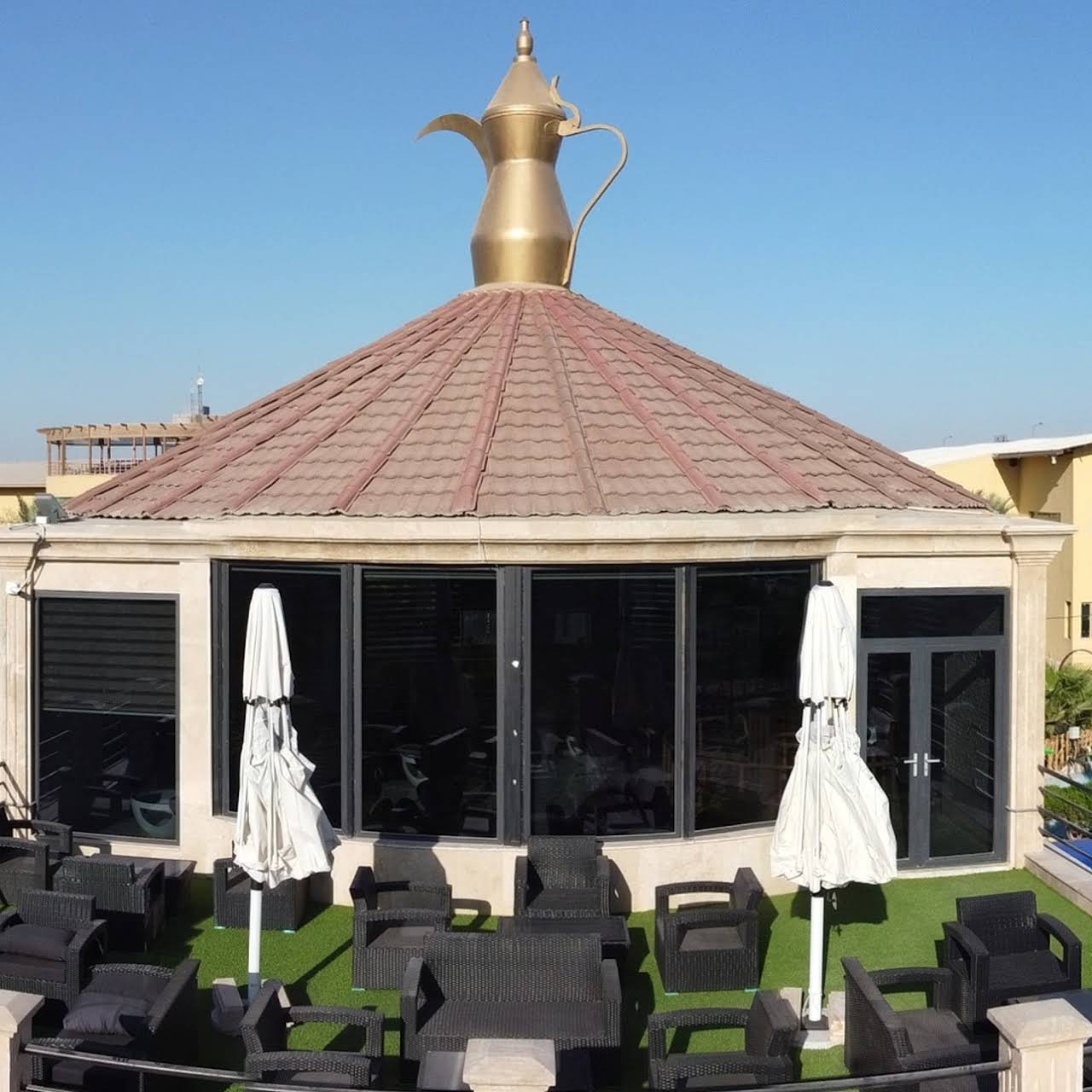 alarish cafe and restaurant مقهى و مطعم العريش اكبر مطعم في النجف الاشرف