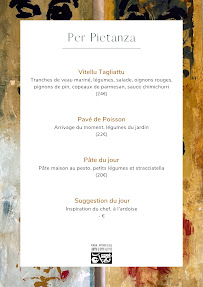 Menu A Casa Musicale - Hôtel-Restaurant Page 6