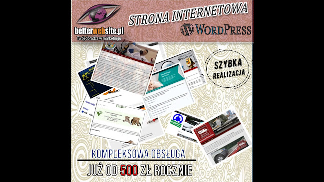 Better Website Strony internetowe poligrafia gadżety reklamowe Szczecin