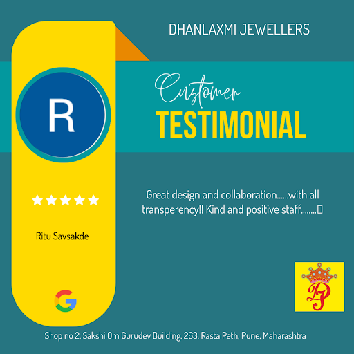 Ritu's stunning experience at DHANLAXMI JEWELLERS in Pune! She loved the exceptional service and… post image