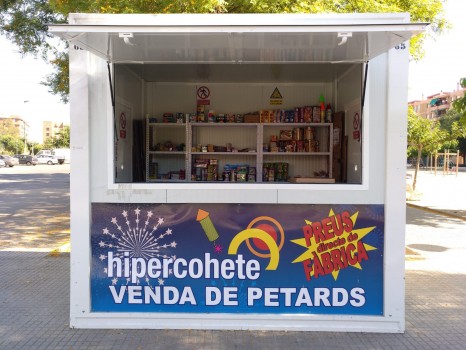Caseta petards Hipercohete Sant Fruitós de Bages