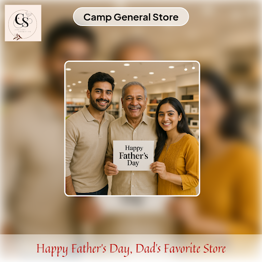 Wishing a Happy Father's Day to all the amazing dads in Amravati! At Camp General Store, we're gr… post image