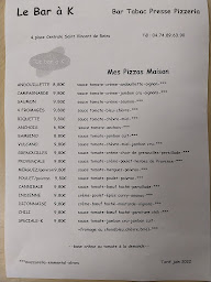 Photo n°6 de Le Bar À K à Saint-Vincent-de-Reins (Pizzeria)