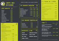 Menu Brasserie du Rozier Page 1