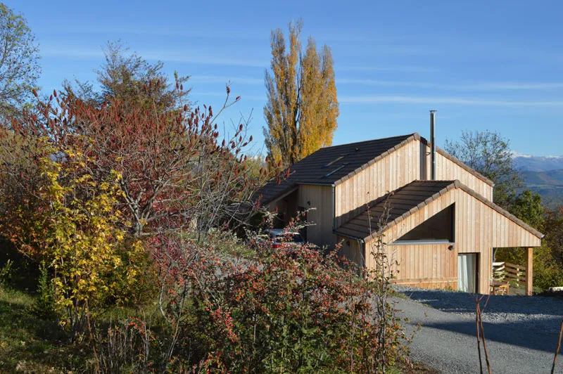 Gîte esprit cabane avec Sauna