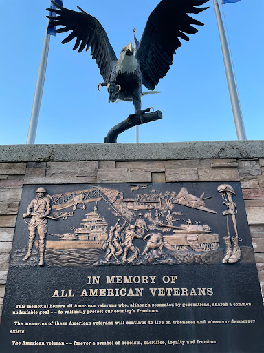 VETERANS MEMORIAL AT WOODLAWN CEMETERY - Thumbnail