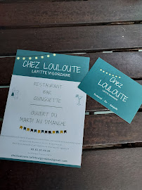 Menu Chez louloute Page 2