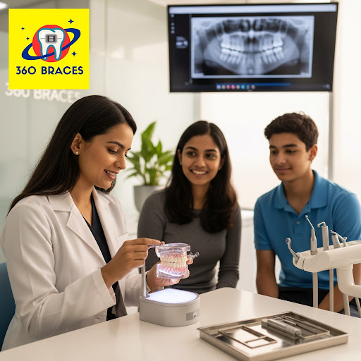 Feeling conscious about crooked or crowded teeth? At 360 BRACES Dental Clinic in Laxminagar, Nagp… post image