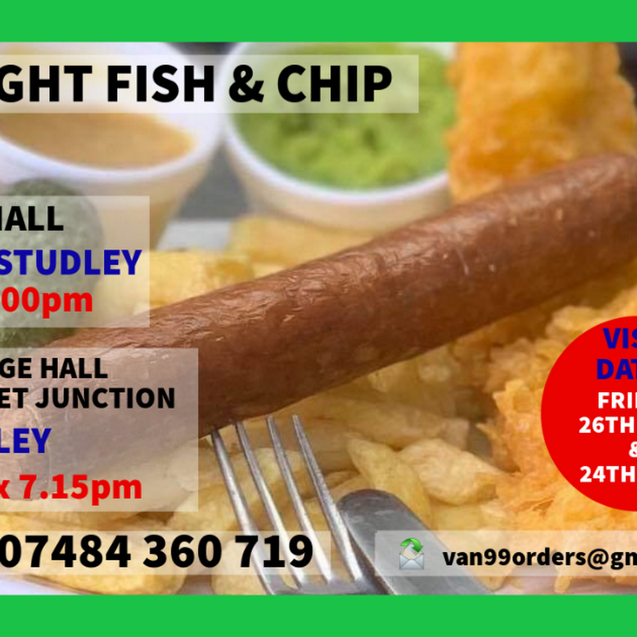 Frankly Fish and Chips Ltd VANS 66 & 99 (Franchise of Howe & Co Fish