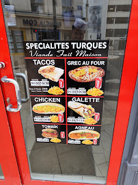 Menu CHEZ MEMO PONTOISE Page 1