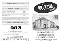 Menu Le Brixton Cafe Page 2