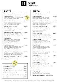 Menu IT - Italian Trattoria Marseille Vieux Port Page 11