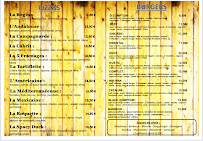 Menu Ô COMPTOIR - Bar Tapas - Restaurant Page 2