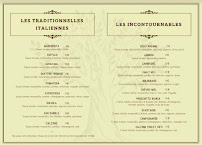 Menu Pizza de la Place Page 1
