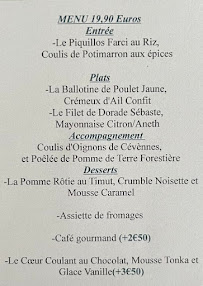 Menu Restaurant Le Dartagnan Page 3