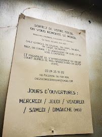 Menu Chez Georges Page 20