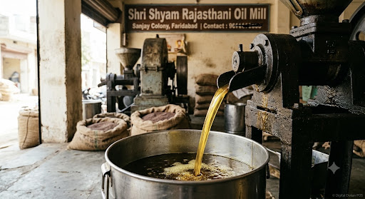 "आँखों के सामने निकलता 100% शुद्ध सरसों का तेल! 🌾✨