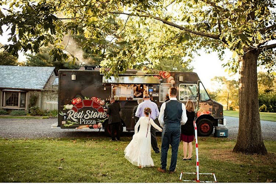 Red Stone Pizza Truck by null