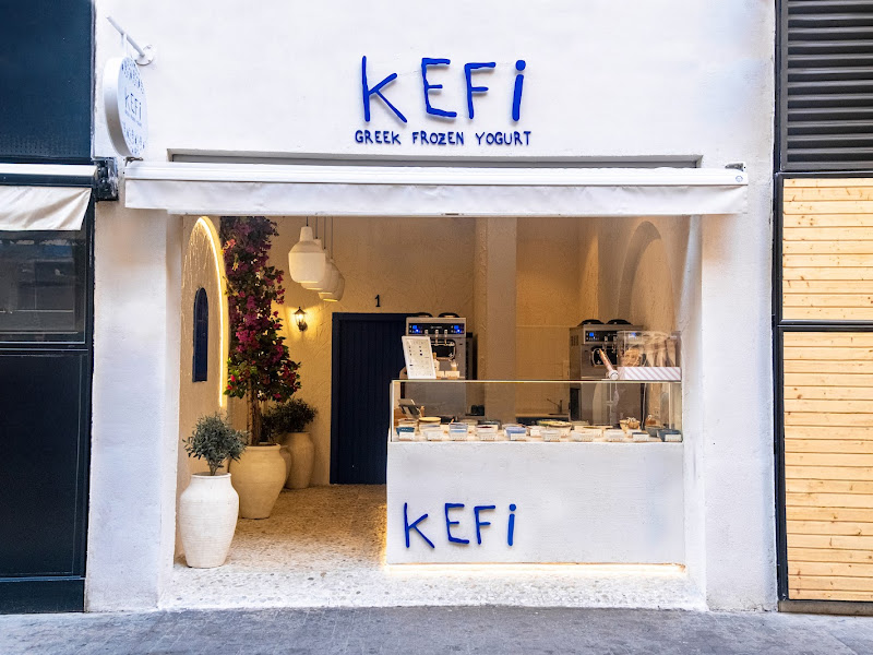 Kefi Greek Frozen Yogurt — photo