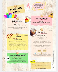 Menu Le Menteur Bayonne - Café jeux de société Page 1