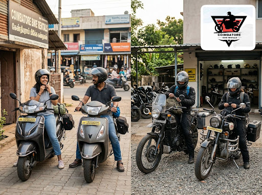 Planning a quick city errand or a long weekend ride from Coimbatore? Coimbatore Bike Rentals in G…