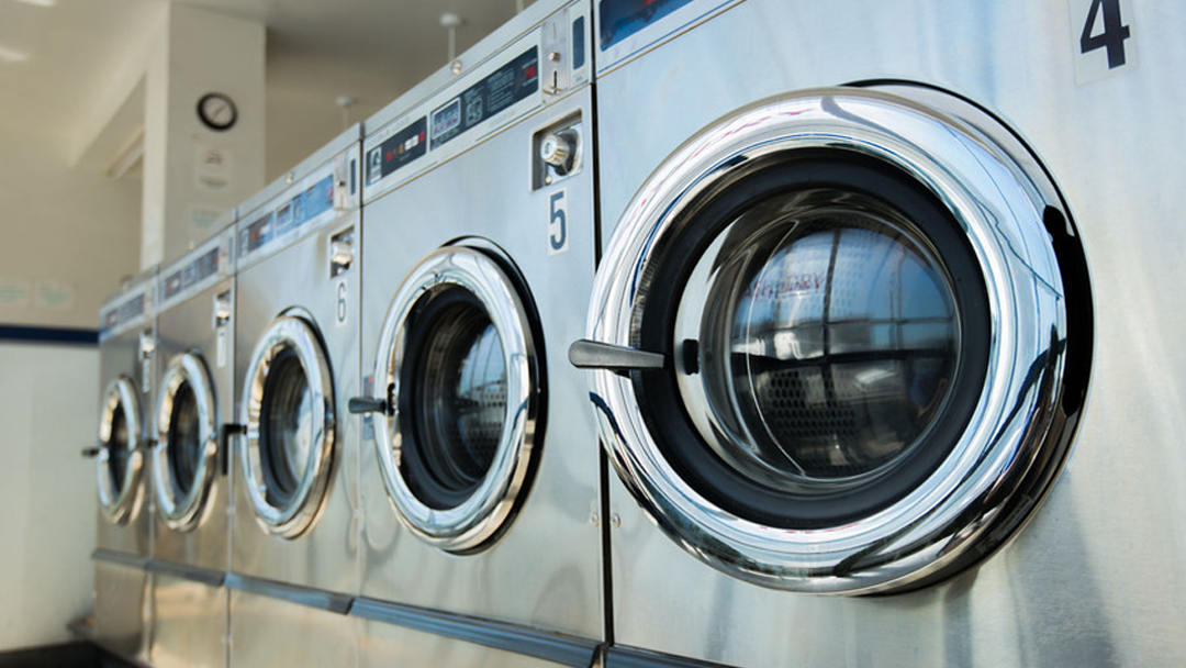 Self-service laundry at Wash House Laundry, Sheboygan, WI
