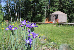 Photo n°5 de La Croix Saint-Louis - Yourte et Verdure à Treignat (Chambre d'hôtes)