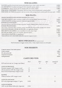 Menu La Guinguette de Mayol Page 1