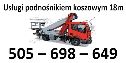 ROBSKI - Usługi podnośnikiem koszowym 18m