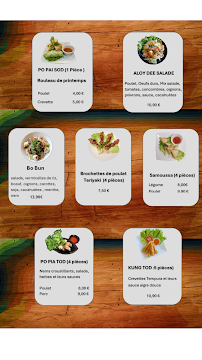 Menu ALOYDEE Restaurant thaïlandais Page 2