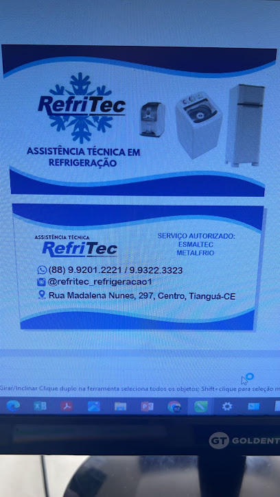 Refrigeração Refritec lavadoras e fogoes