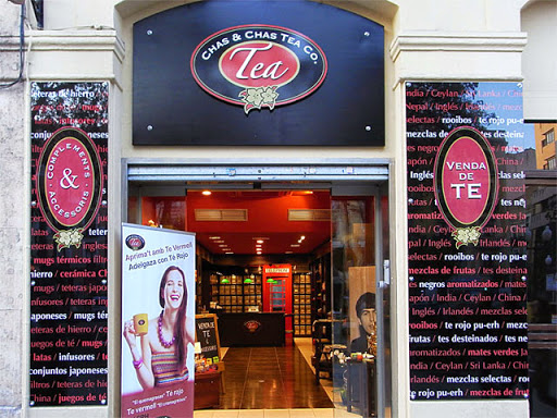 Chas & Chas Tea Co. Logo