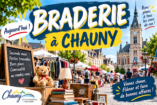 Aujourd'hui, la braderie anime les rues de Chauny et votre magasin PULSAT se joint à la fête ! Venez découvrir nos offres exceptionnelles et profitez d’une ambiance conviviale, idéale pour faire de bonnes affaires. Nos équipes vous accueillent avec le sourire et sont prêtes à vous conseiller. Ne manquez pas cette occasion unique de dénicher vos produits préférés à prix bradés ! À très vite chez PULSAT Chauny !