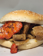 Chicken and Donner Burger