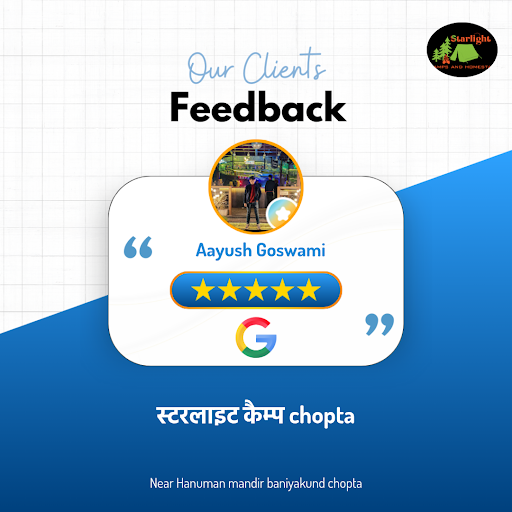Aayush Goswami's camping adventure at स्टरलाइट कैम्प chopta was nothing short of incredible! Our… post image