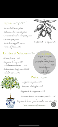 Menu Restaurant Agay Soleil Page 3