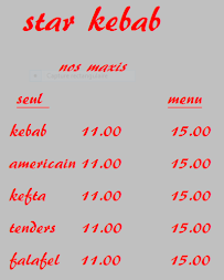 Menu Star kebab Page 4