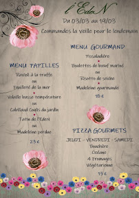 Menu Table de l’EdeN Page 11