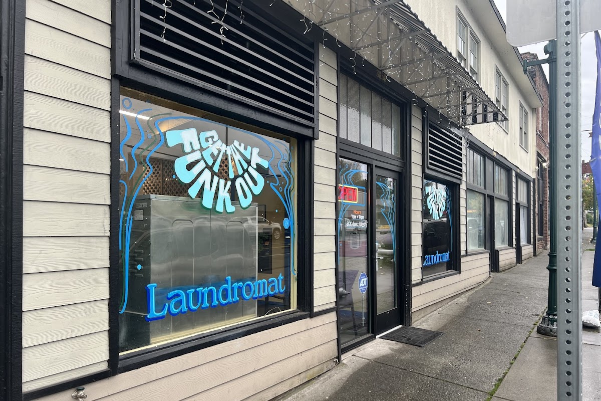 Self-service laundry at Main Street Laundry, Tacoma, WA