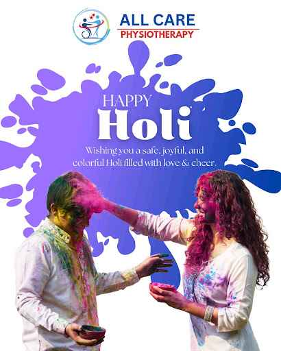 🎨 Happy Holi | All Care Physiotherapy