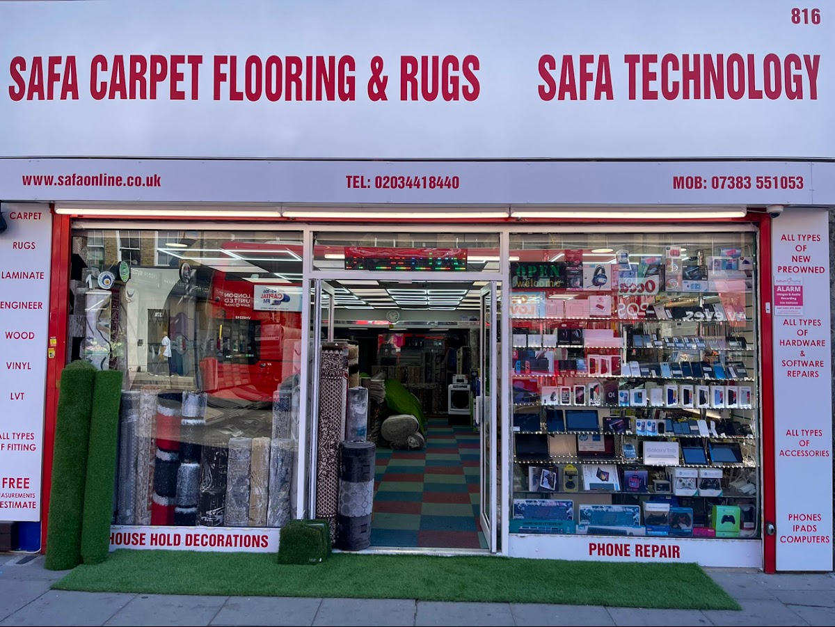 Safa Carpet, Wood Flooring, Rugs & Mobile Technology