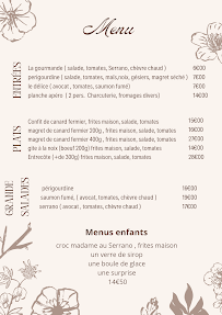 Menu Le florineige Page 2