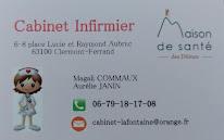 Commaux Magali et Janin Aurélie Cabinet infirmier maison de santé des dômes à Clermont-Ferrand