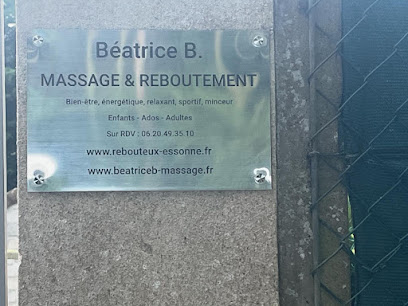Massage et Reboutement en Essonne et à Paris : Beatrice B (Bien-être, sportif et énergétique)