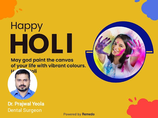 May you be blessed with colours of good health, wealth and joy on the auspicious day of Holi. post image