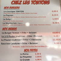 Menu Chez Les Tontons Page 2