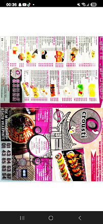 Menu O' Crousti D'Asie. Page 3