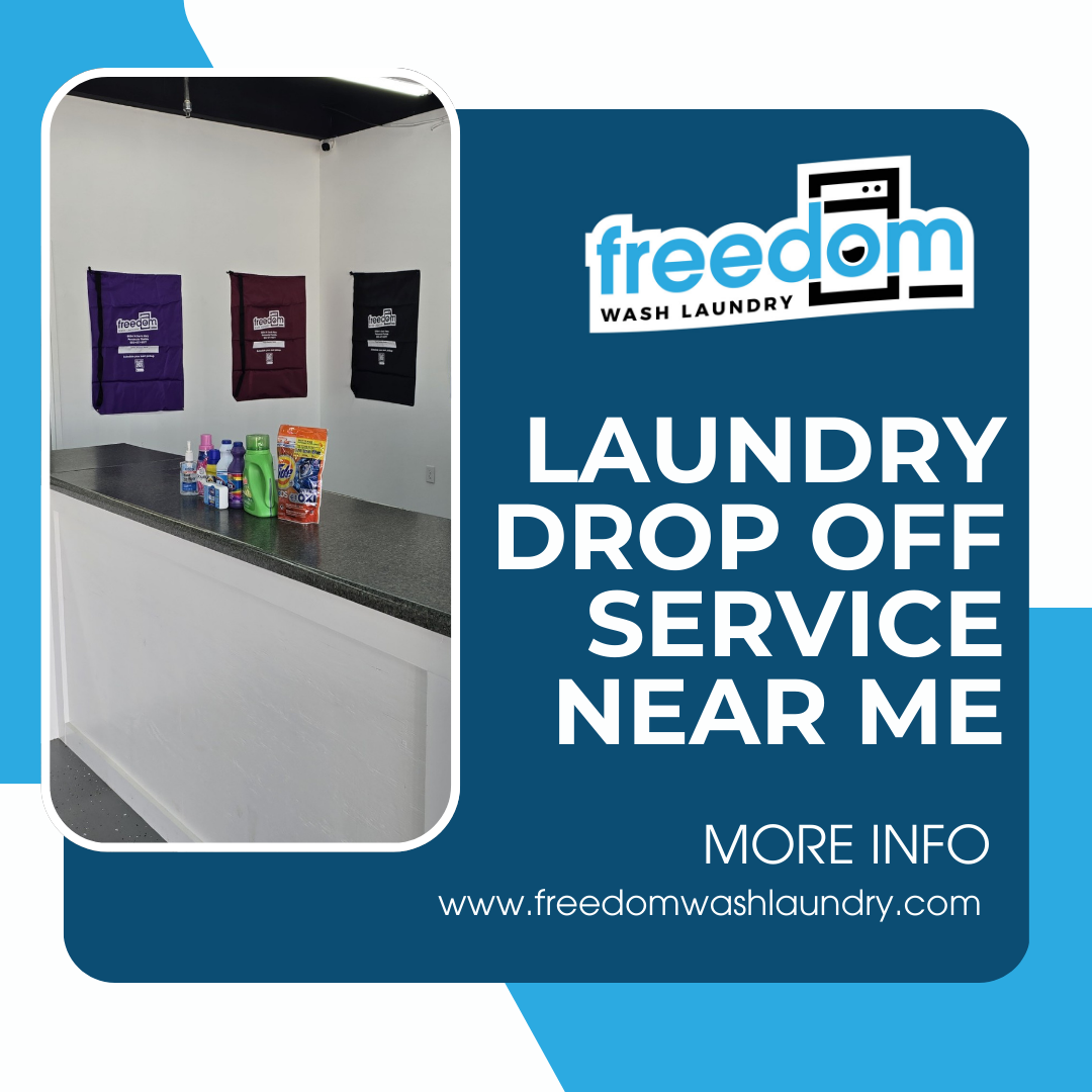 Freedom Wash Laundry Inc. facility with washing machines in Pensacola