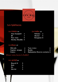 Menu Le Central bar Page 7