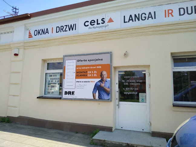 Cels – Okna | Drzwi | Bramy | Ocieplanie Pianką | Wełną Skalną | Celulozą - Suwałki